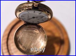 Elgin 6-Size 10K Gold-Filled Hunter Case Pocket Watch 1916 Running