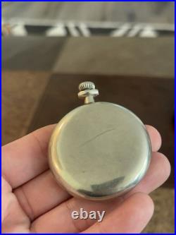 Elgin Antique Pocket Watch Vintage Open Face 15 Jewel Gold Filled Case Running
