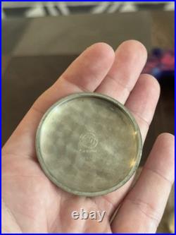 Elgin Antique Pocket Watch Vintage Open Face 15 Jewel Gold Filled Case Running