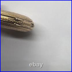 Elgin Beautiful 6s 14K Gold Filled 20YR Hunting Case Antique Pocket Watch Runs