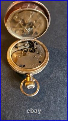 Elgin DUE BER pocket watch mechanical 1379491