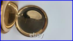 Elgin Gold Case Pocket Watch With Chain Not Running