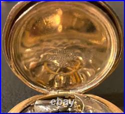 Elgin Gold Filled Hunter Case size 6 Pocket Watch 1913