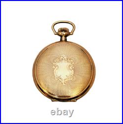 Elgin Gold-Filled Men's Pocket Watch Hunter Case, Size 18