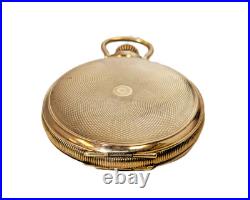 Elgin Gold-Filled Men's Pocket Watch Hunter Case, Size 18