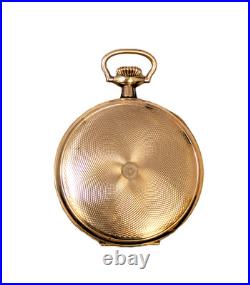 Elgin Gold-Filled Men's Pocket Watch Hunter Case, Size 18