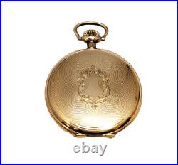Elgin Gold-Filled Men's Pocket Watch Hunter Case, Size 18
