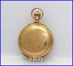 Elgin Gr149, 21j 18s Antique Pocket Watch in a beautiful box hinged hunting case