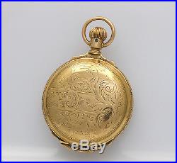 Elgin Gr149, 21j 18s Antique Pocket Watch in a beautiful box hinged hunting case