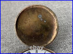 Elgin Grade 292 Full Hunter Case Pocket Watch 7 Jewels C. 1912 Cyclone 10Years