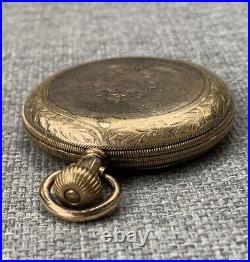 Elgin Grade 292 Full Hunter Case Pocket Watch 7 Jewels C. 1912 Cyclone 10Years