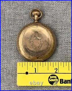 Elgin Grade 292 Full Hunter Case Pocket Watch 7 Jewels C. 1912 Cyclone 10Years