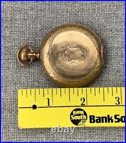 Elgin Grade 292 Full Hunter Case Pocket Watch 7 Jewels C. 1912 Cyclone 10Years