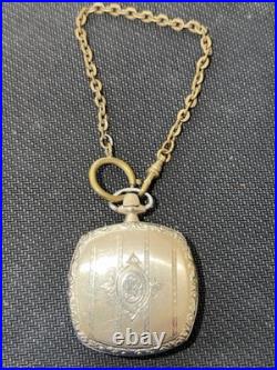 Elgin Grade 303 Model 3 Pocket Watch 12s 7j 10k Gold Filled Case Working