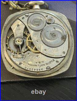 Elgin Grade 303 Model 3 Pocket Watch 12s 7j 10k Gold Filled Case Working