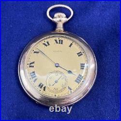 Elgin Grade 303 Pocket Watch, 7j, 12s, B&B Royal Case WORKS 17057921