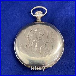 Elgin Grade 303 Pocket Watch, 7j, 12s, B&B Royal Case WORKS 17057921