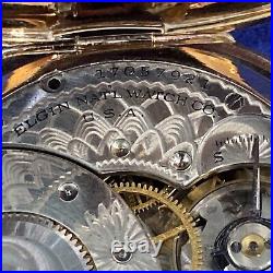 Elgin Grade 303 Pocket Watch, 7j, 12s, B&B Royal Case WORKS 17057921