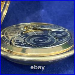 Elgin Grade 303 Pocket Watch, 7j, 12s, B&B Royal Case WORKS 17057921