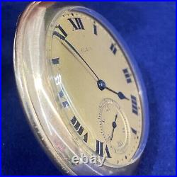 Elgin Grade 303 Pocket Watch, 7j, 12s, B&B Royal Case WORKS 17057921