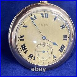 Elgin Grade 303 Pocket Watch, 7j, 12s, B&B Royal Case WORKS 17057921