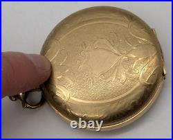 Elgin Grade 386 Model 6 16s 17 Jewels Gold Filled Hunter Case Pocket Watch RUNS