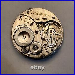 Elgin Grd 472 B. W Raymond 16s 21J Railroad Grade Invar Balance Pocket Watch Runs
