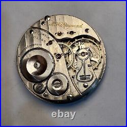 Elgin Grd 472 B. W Raymond 16s 21J Railroad Grade Invar Balance Pocket Watch Runs