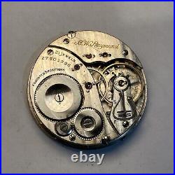Elgin Grd 472 B. W Raymond 16s 21J Railroad Grade Invar Balance Pocket Watch Runs