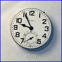 Elgin Grd 472 B. W Raymond 16s 21J Railroad Grade Invar Balance Pocket Watch Runs