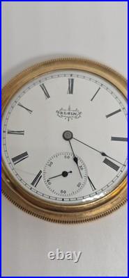 Elgin Hunter Case Colectible, antique, 14k Gf, rare, vintage, Pocket Watch, Usa