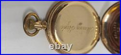 Elgin Hunter Case Colectible, antique, 14k Gf, rare, vintage, Pocket Watch, Usa