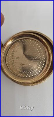 Elgin Hunter Case Colectible, antique, 14k Gf, rare, vintage, Pocket Watch, Usa