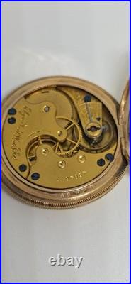 Elgin Hunter Case Colectible, antique, 14k Gf, rare, vintage, Pocket Watch, Usa