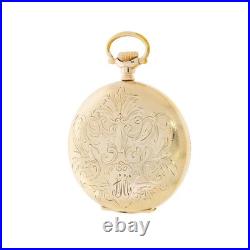 Elgin Hunting Case Pocket Watch Gold Filled
