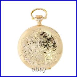 Elgin Hunting Case Pocket Watch Gold Filled