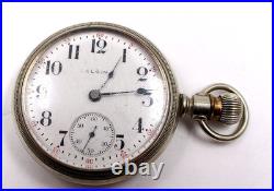 Elgin National Watch Co. 15738256 Men's Pocket Watch Trade Mark Case 07897
