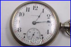 Elgin National Watch Co. 15738256 Men's Pocket Watch Trade Mark Case 07897