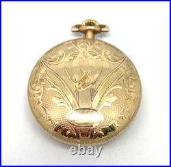 Elgin National Watch Co Model 4 18s 7j pocket watch circa 1896 GF 20 year case