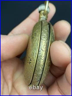 Elgin Natl. Watch Company 51mm Case Manual Wind White Dial Pocket Watch -REPAIR