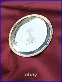 Elgin Pocket Watch 14K RGP 25 Years Guarantee case Made USA? Runs