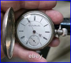 Elgin Pocket Watch 1893 2 coin Dueber Case Works