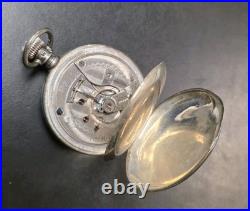 Elgin Pocket Watch 1893 2 coin Dueber Case Works