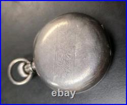 Elgin Pocket Watch 1893 2 coin Dueber Case Works