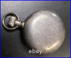 Elgin Pocket Watch 1893 2 coin Dueber Case Works