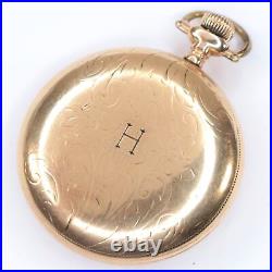 Elgin Pocket Watch 18 Size 15j in Fahys Montauk Gold Filled Case CH178