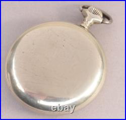 Elgin Pocket Watch 18 Size 21 Jewel RR in Silverode Philadelphia Case DF475