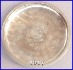 Elgin Pocket Watch 18 Size 21 Jewel RR in Silverode Philadelphia Case DF475