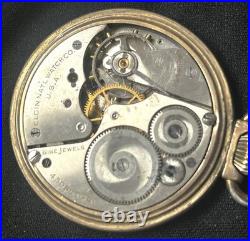 Elgin Pocket Watch in YGF case! Circa 1905