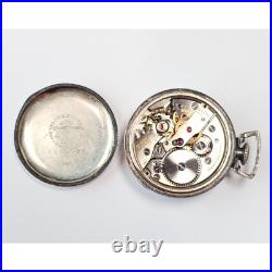 Elgin Shockmaster Pocket Watch Star Watch Case 5916 17j 1 1/4 Tall